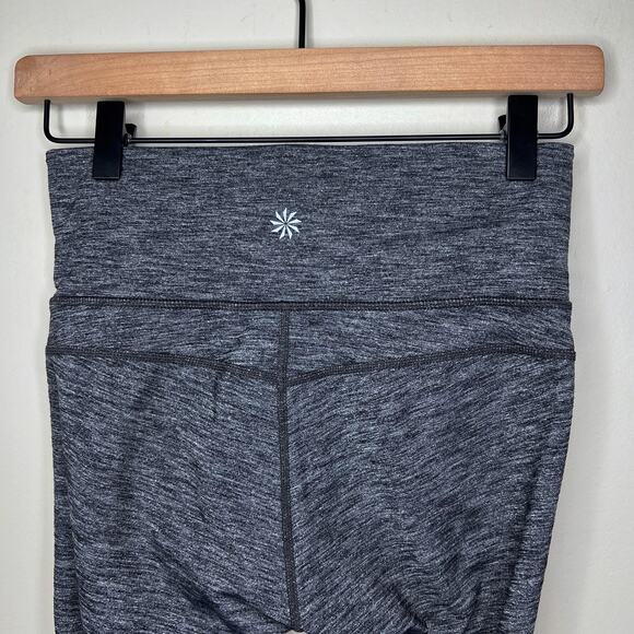 Athleta Heather Gray XS Ankle Length Leggings Workout Athleisure Gym Casual‎ - Picture 5 of 6
